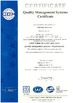 Porcelana Chaint Corporation certificaciones